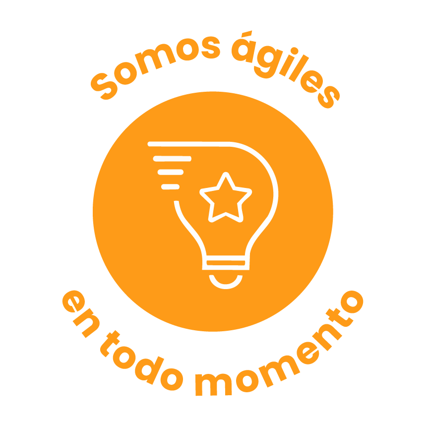 Somos ágiles en todo momento